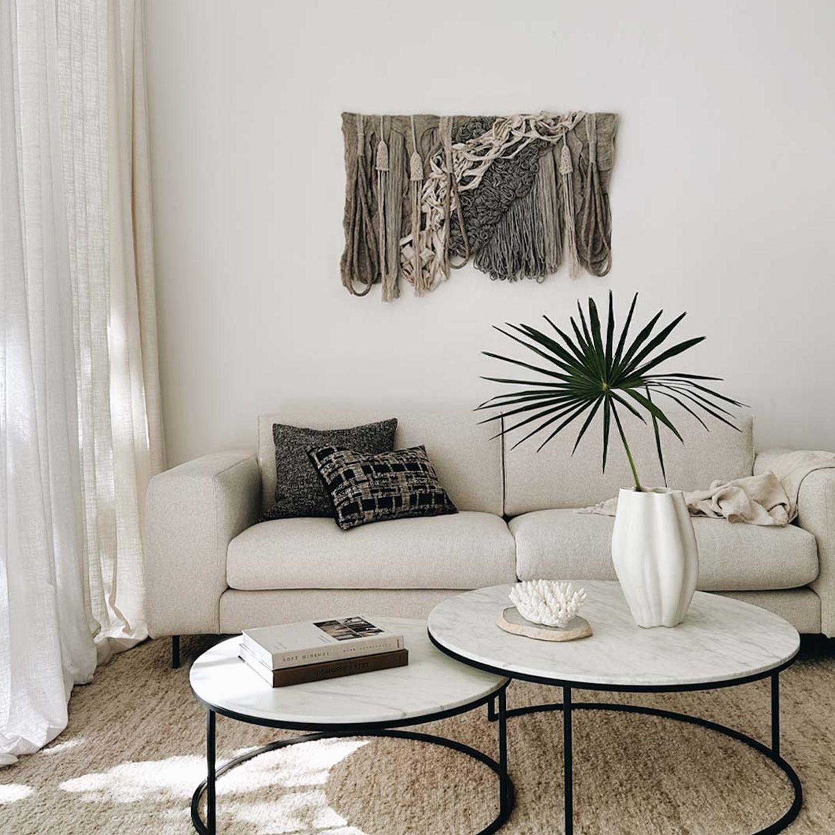 Barcelona Sofa / 3 Seater / Tweedy gallery detail image