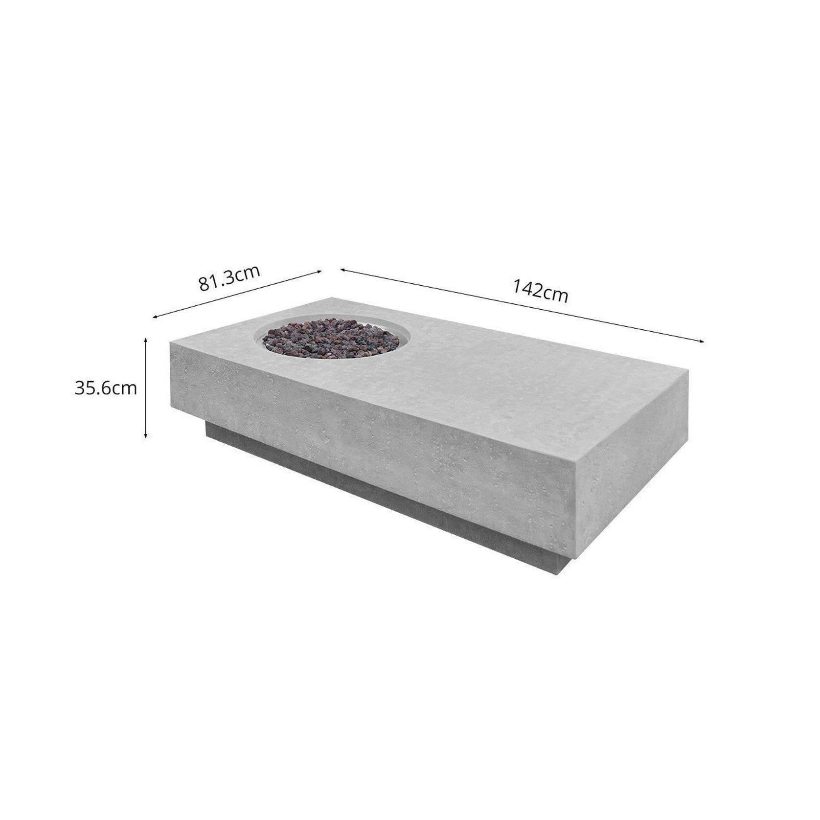 Whakaari Outdoor Gas Fire Pit gallery detail image