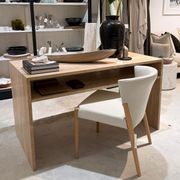 Waterfall Desk - Vein Cut Travertine gallery detail image