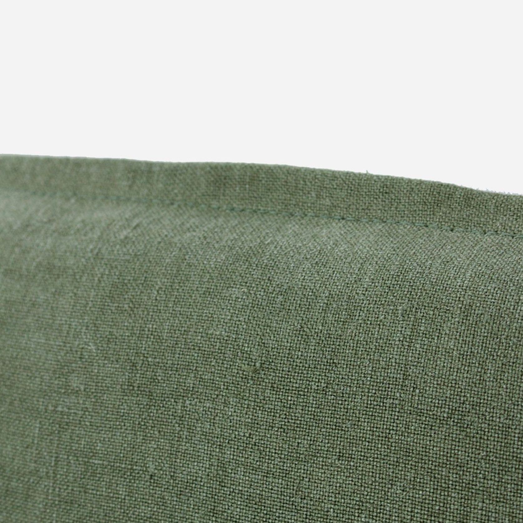 Whitby Moss Green Slipcover Headboard ArchiPro NZ