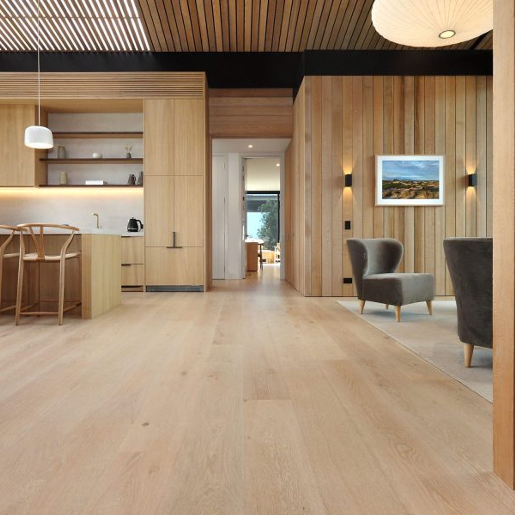 French Oak Engineered Flooring gallery detail image