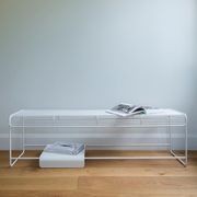 Benmore Bench Seat- Stainless Steel gallery detail image