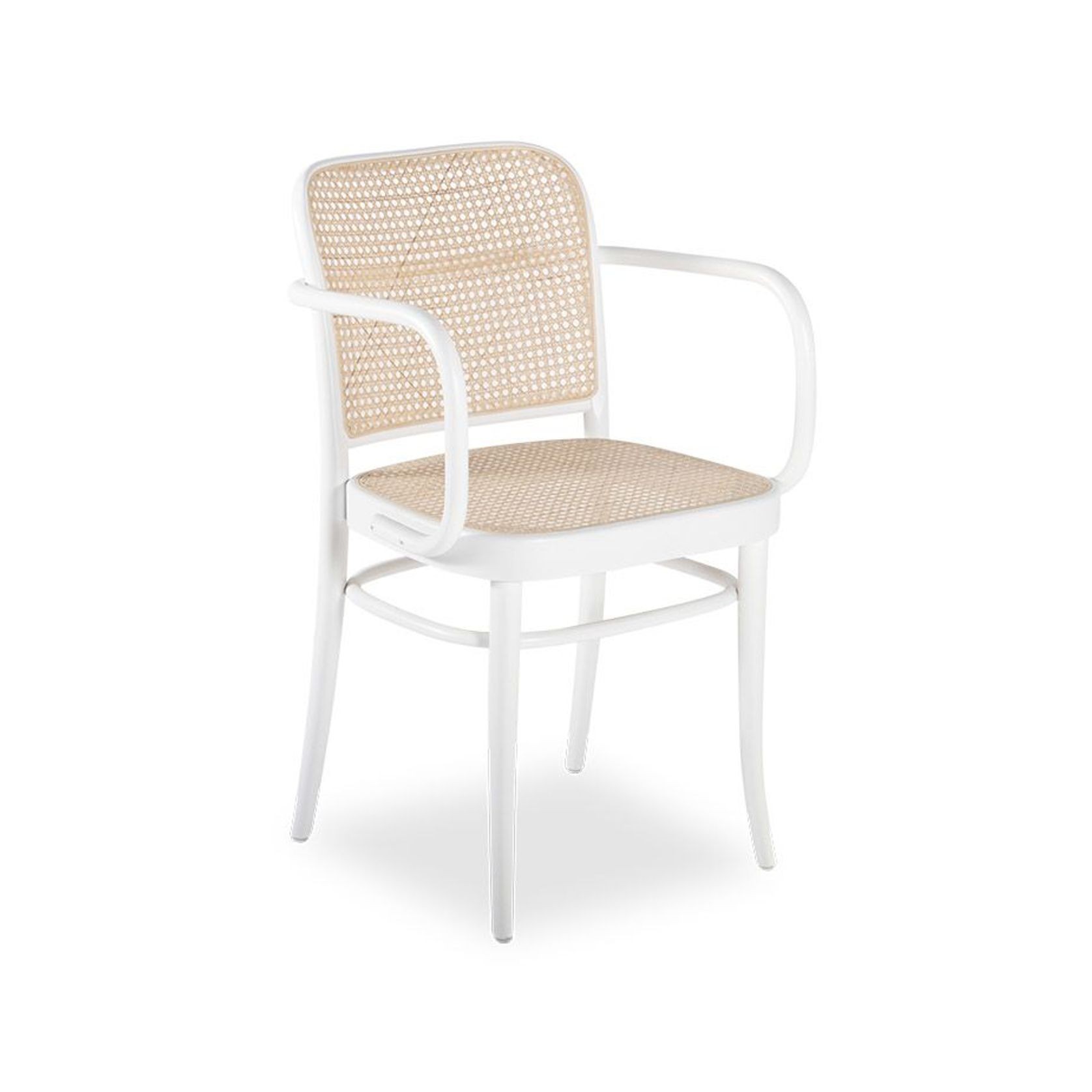 811 Hoffmann Armchair - White - by TON gallery detail image