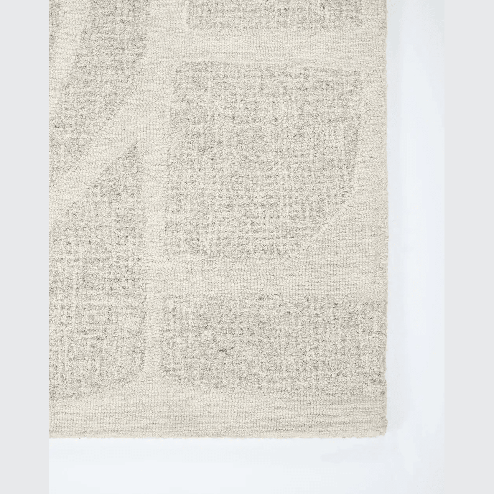 Baya Maya 100% Wool Rug - Oatmeal gallery detail image