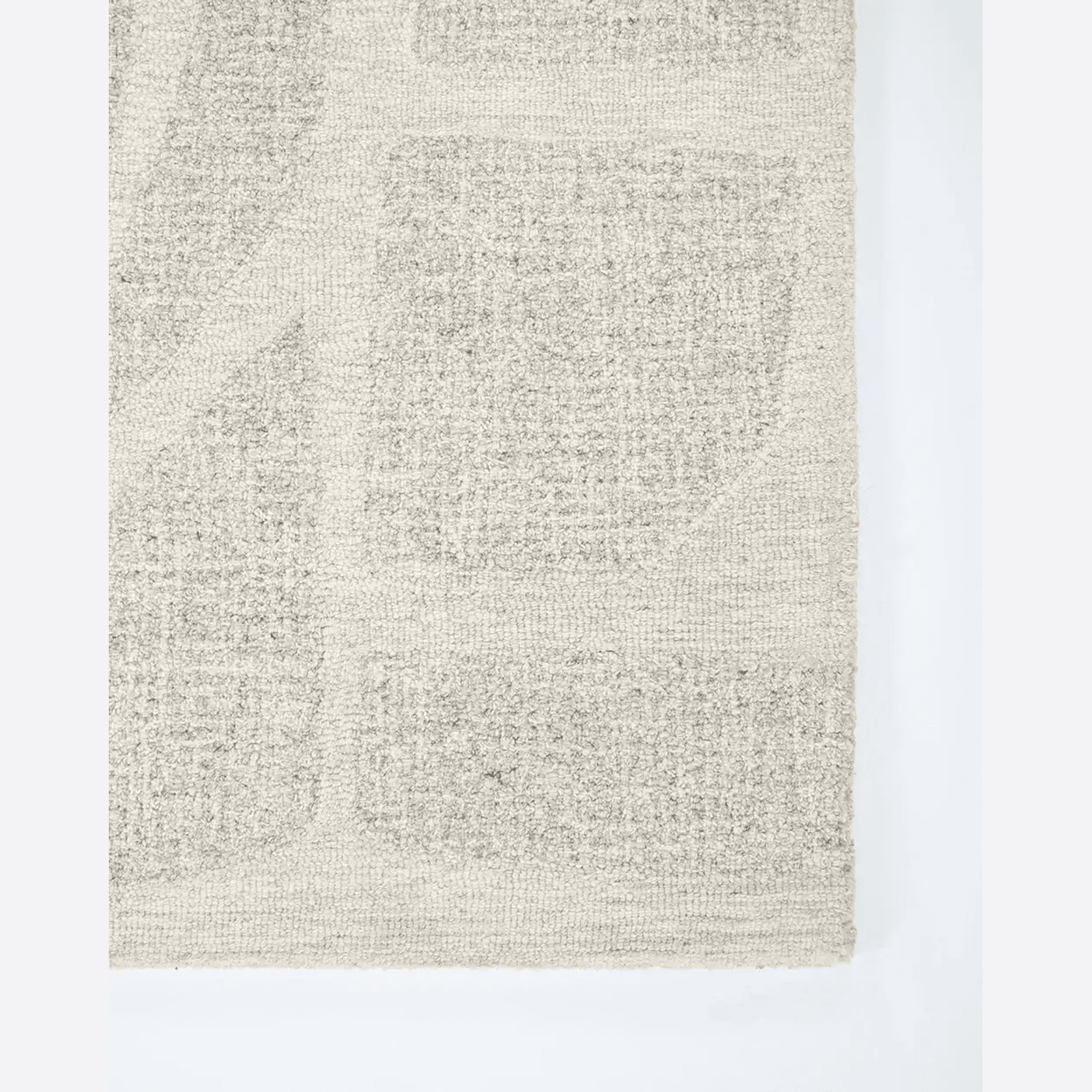 Baya Maya 100% Wool Rug - Oatmeal gallery detail image