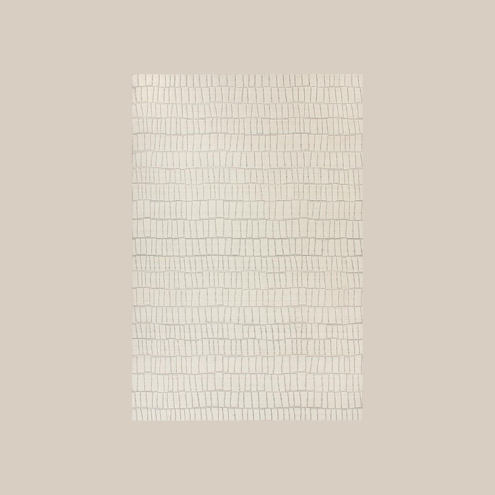 Baya Safi 100% Wool Floor Rug - Ecru gallery detail image