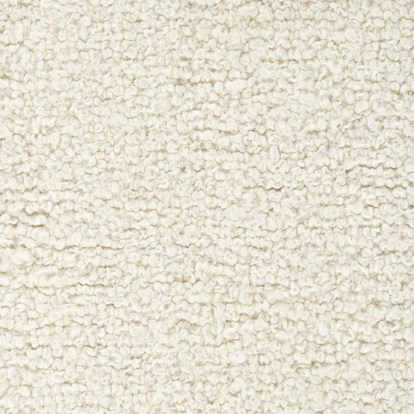Baya Dorset NZ Wool Round Floor Rug - Natural White gallery detail image