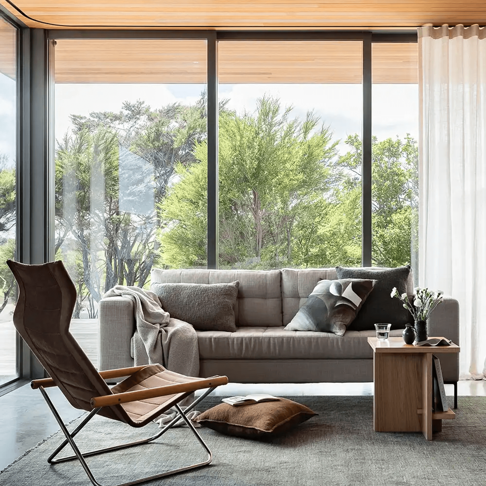 Baya Sandringham 100% NZ Wool Rug - Forest gallery detail image