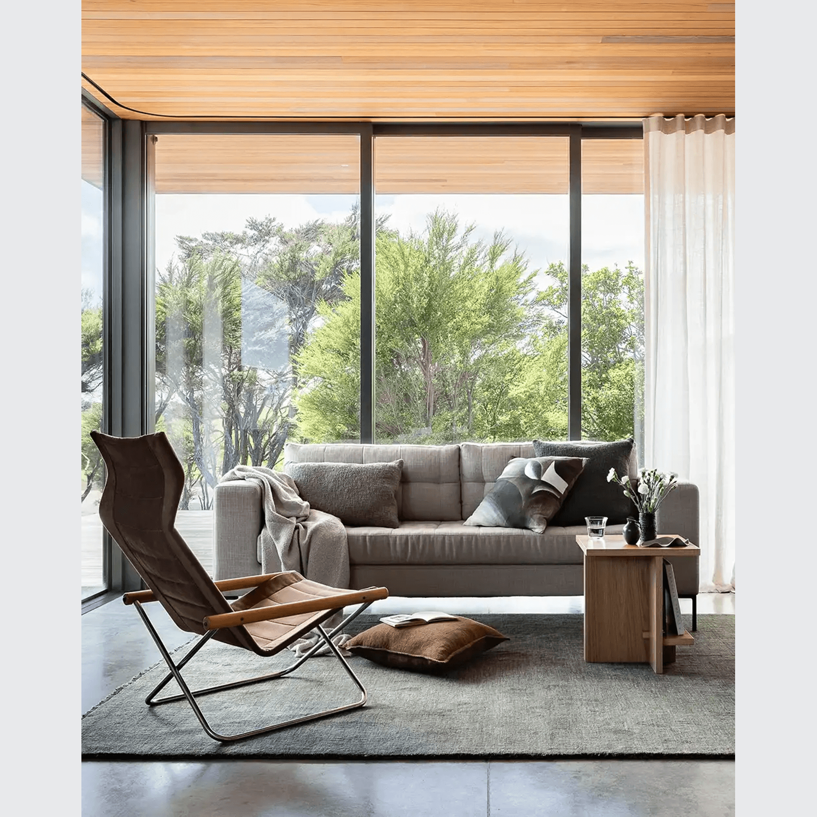 Baya Sandringham 100% NZ Wool Rug - Forest gallery detail image