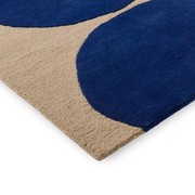 Marimekko Isot Kivet Blue Designer Floor Rug gallery detail image