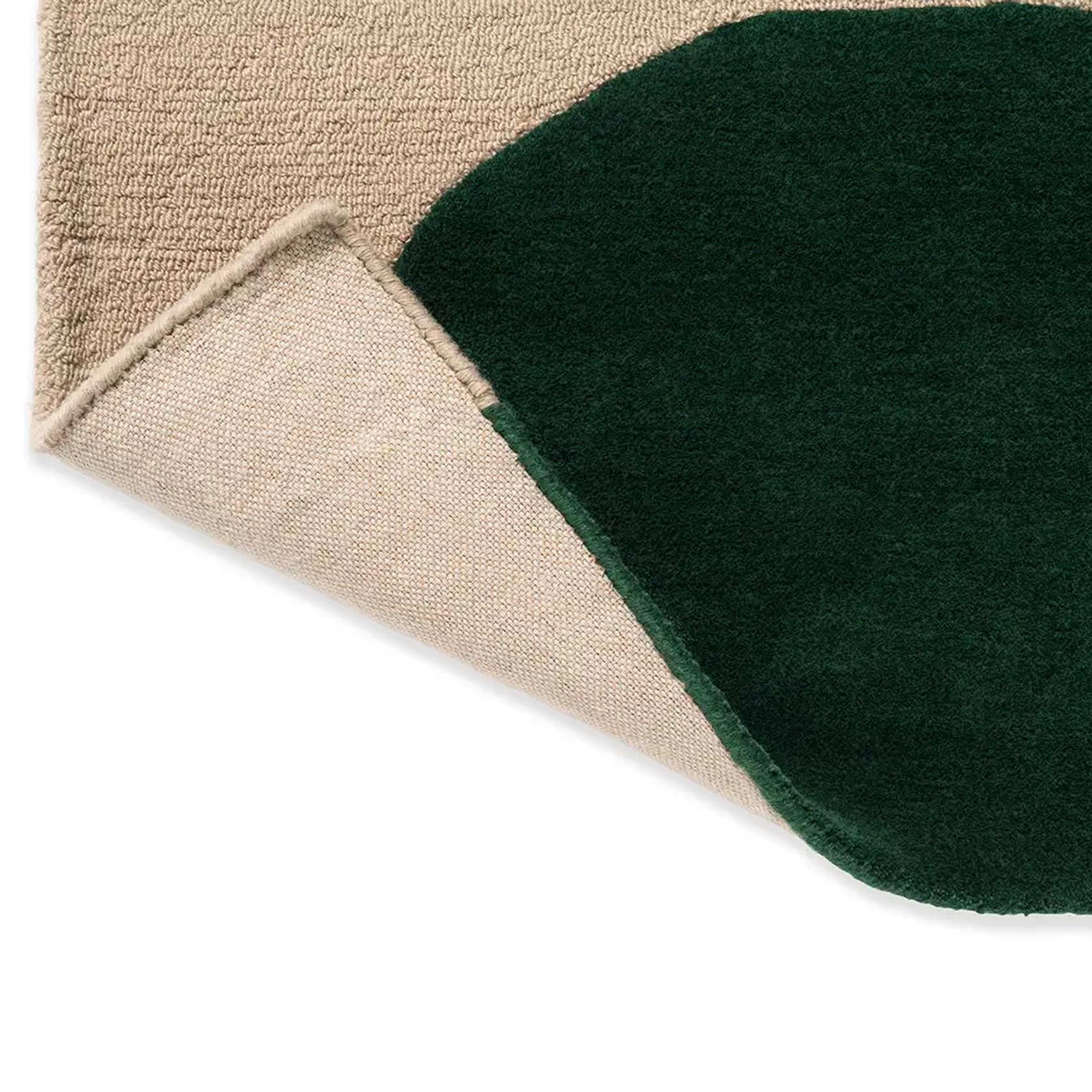 Marimekko Isot Kivet - Green | 100% Wool Designer Floor Rug gallery detail image