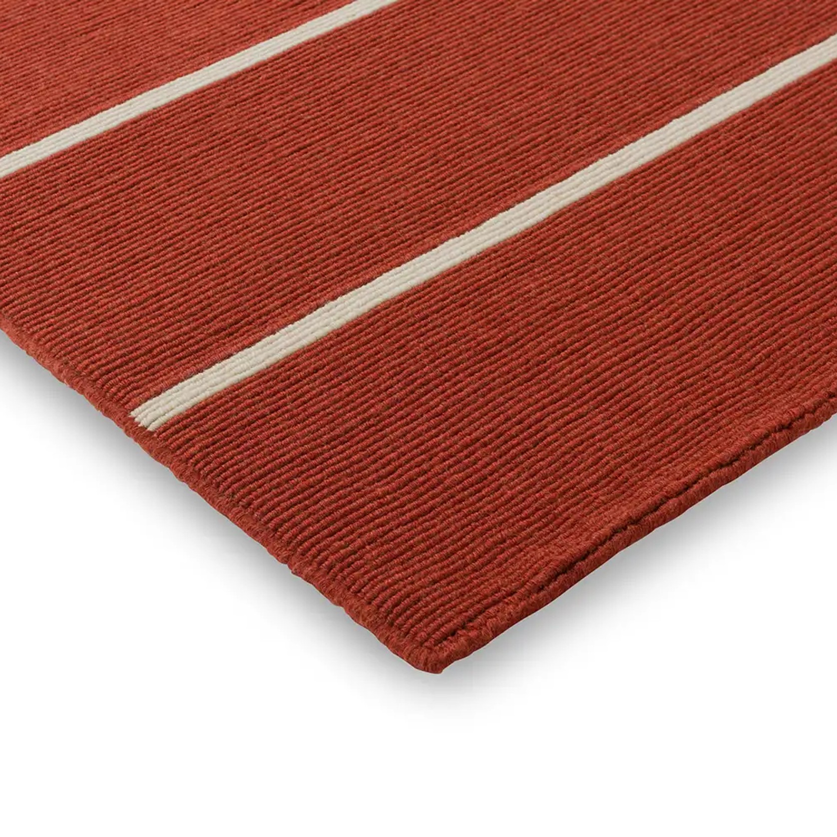 Marimekko Tiibet - Burnt Orange | 100% Wool Designer Floor Rug gallery detail image