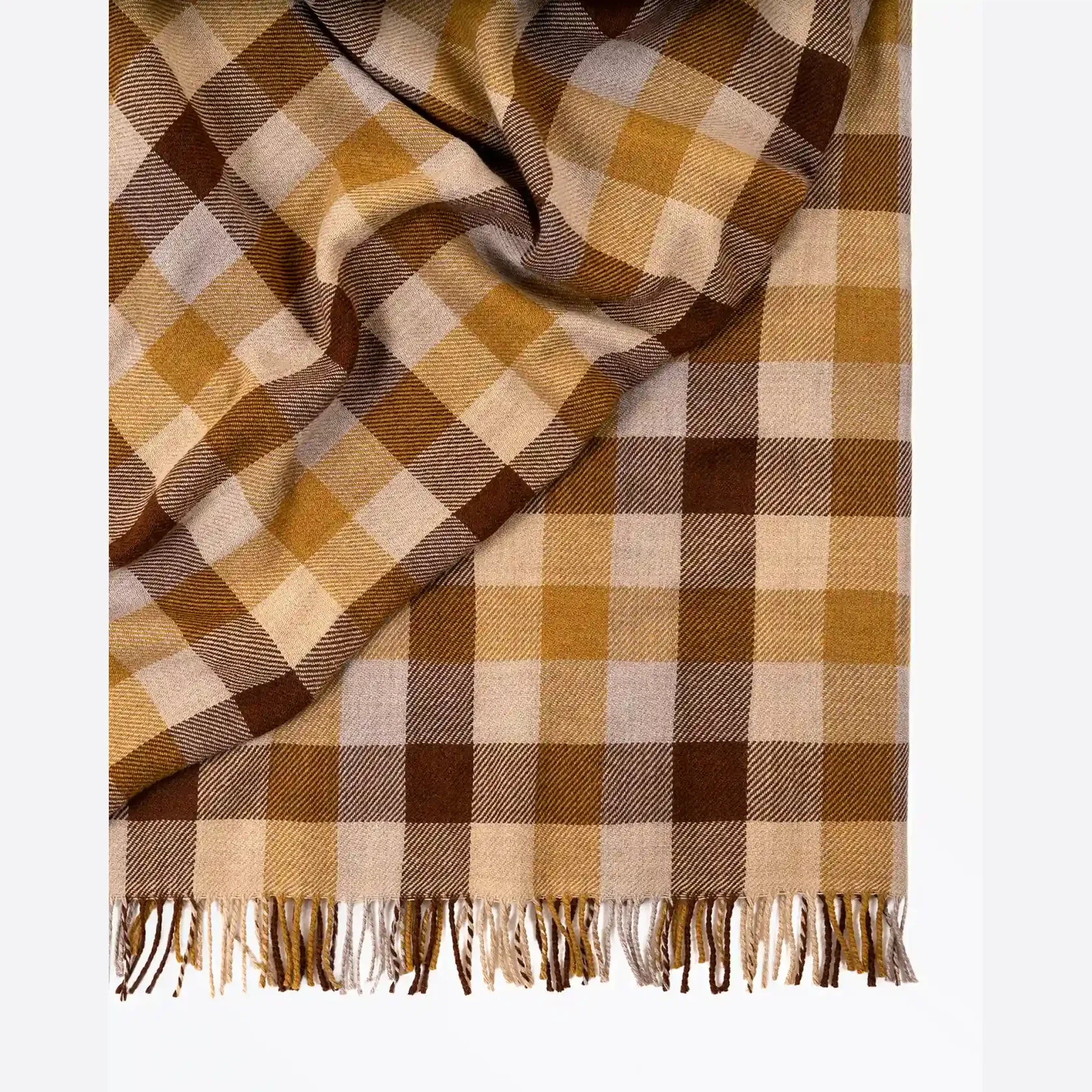 Weave Caldwell Wool Throw Blanket - Autumn gallery detail image