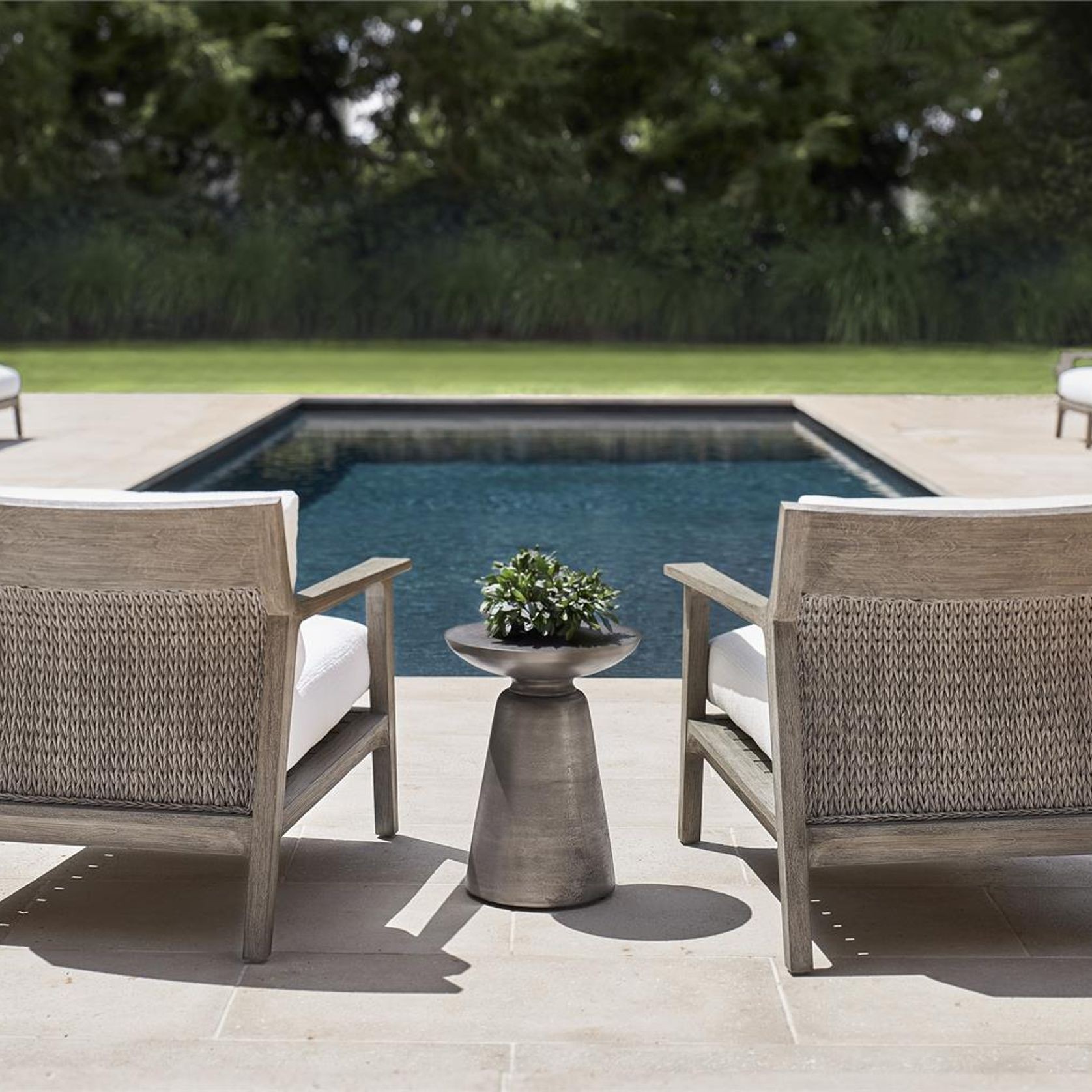 Catalan Outdoor Accent Table gallery detail image
