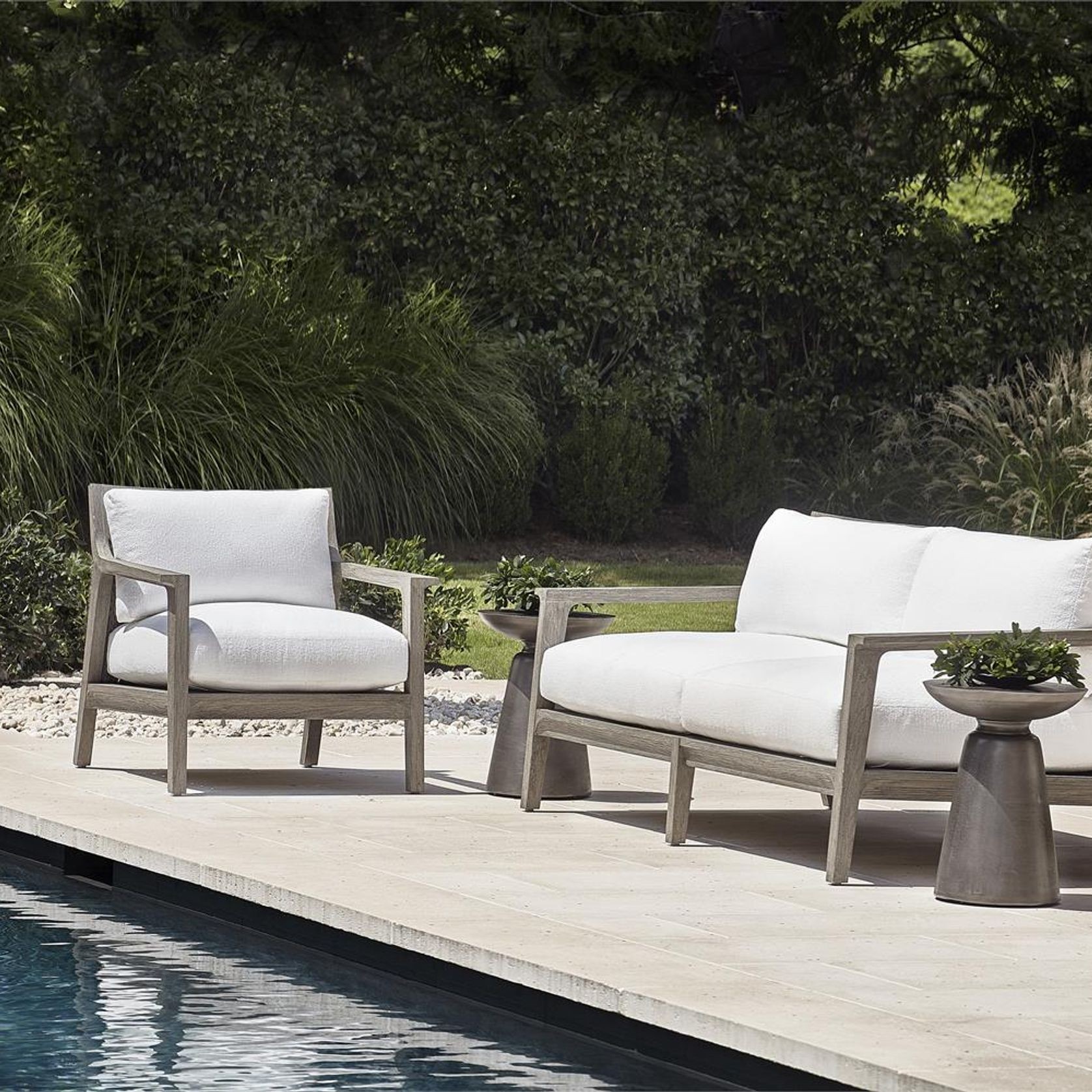 Catalan Outdoor Accent Table gallery detail image