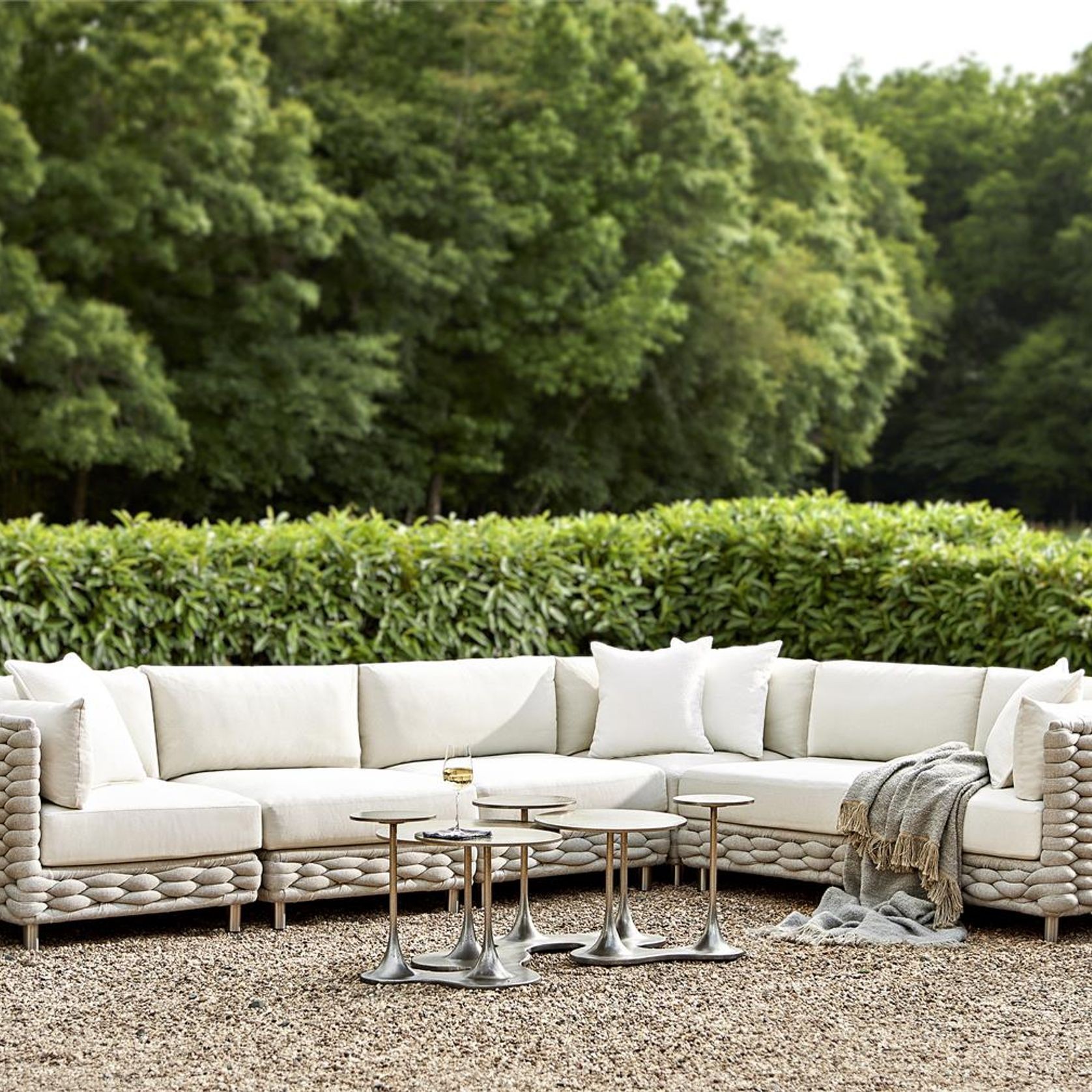 Cerchi Outdoor Accent Table gallery detail image