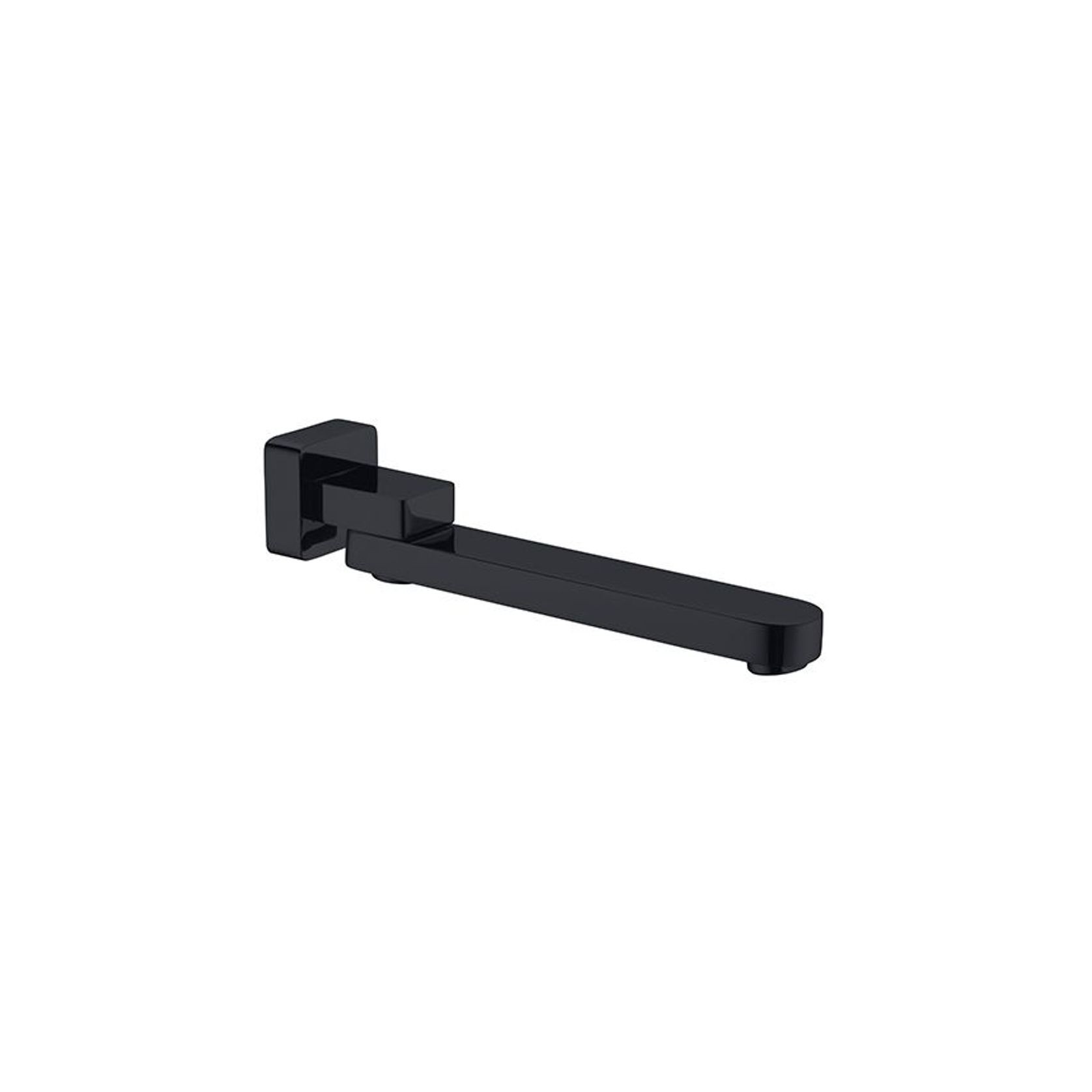 Bianca Swivel Bath Spout | Matte Black gallery detail image