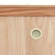 Seattle Natural Solid Oak Double Wardrobe gallery detail image
