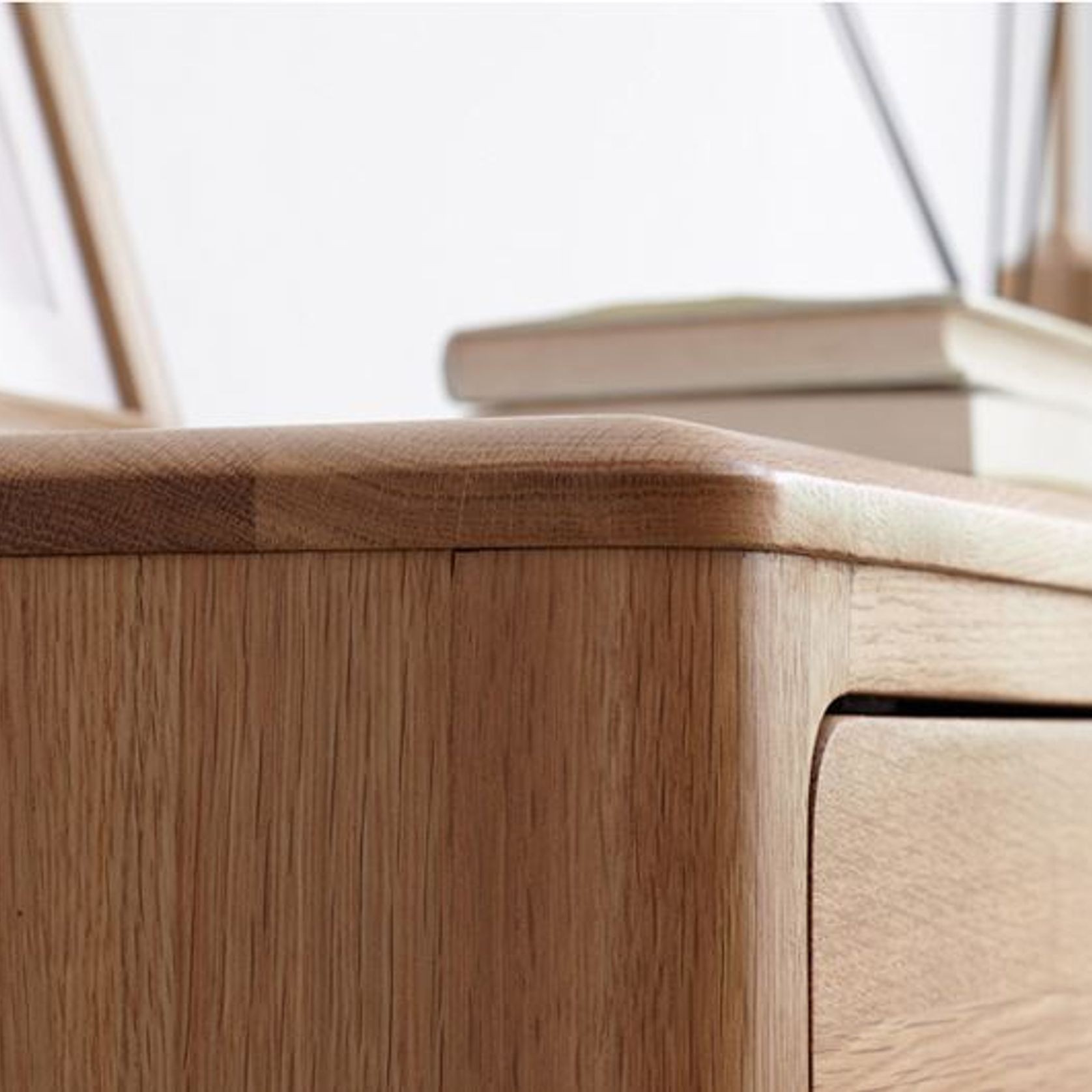 Seattle Natural Solid Oak 2+3 Chest of Drawers gallery detail image