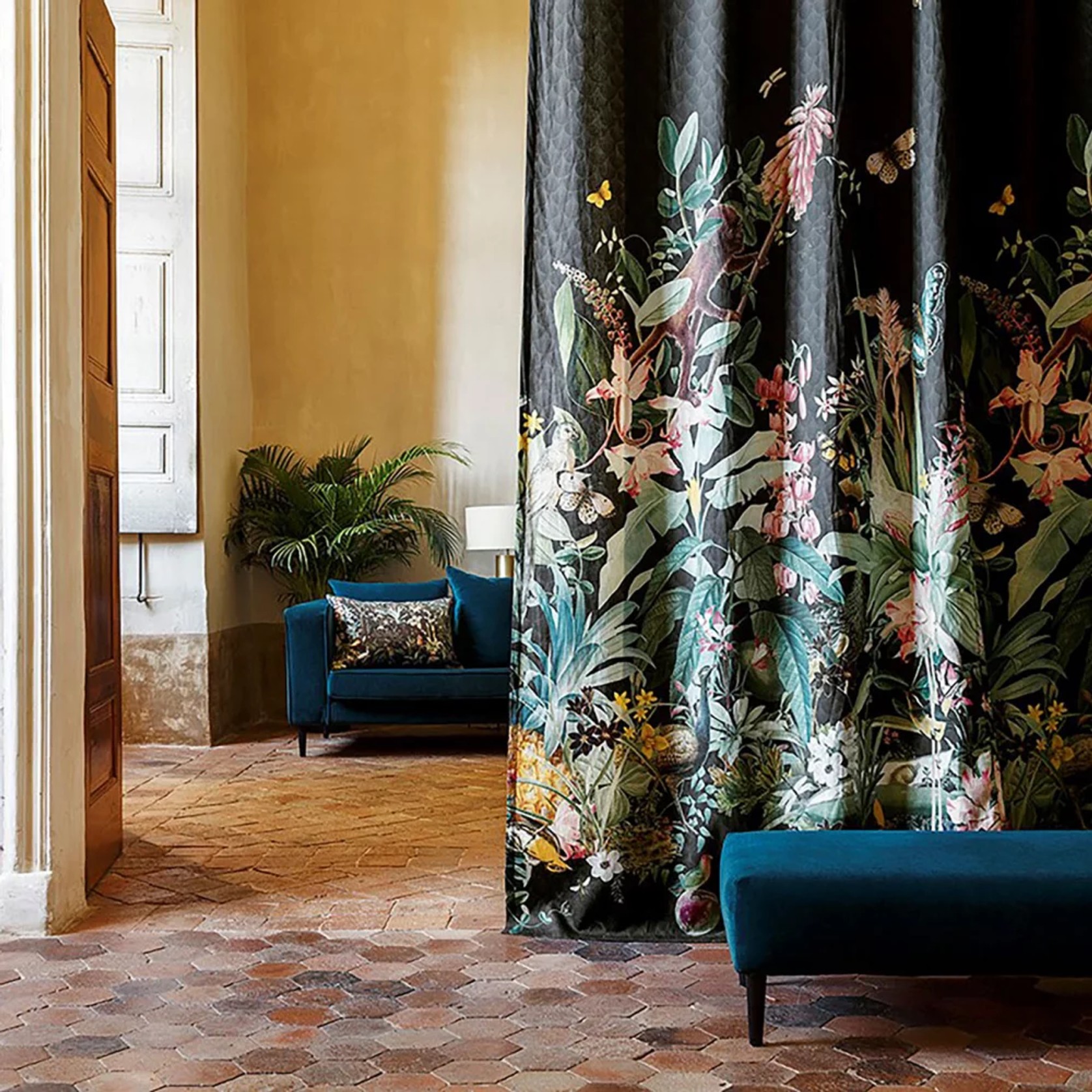 Christian Fischbacher from Lahood | Curtain Fabric gallery detail image