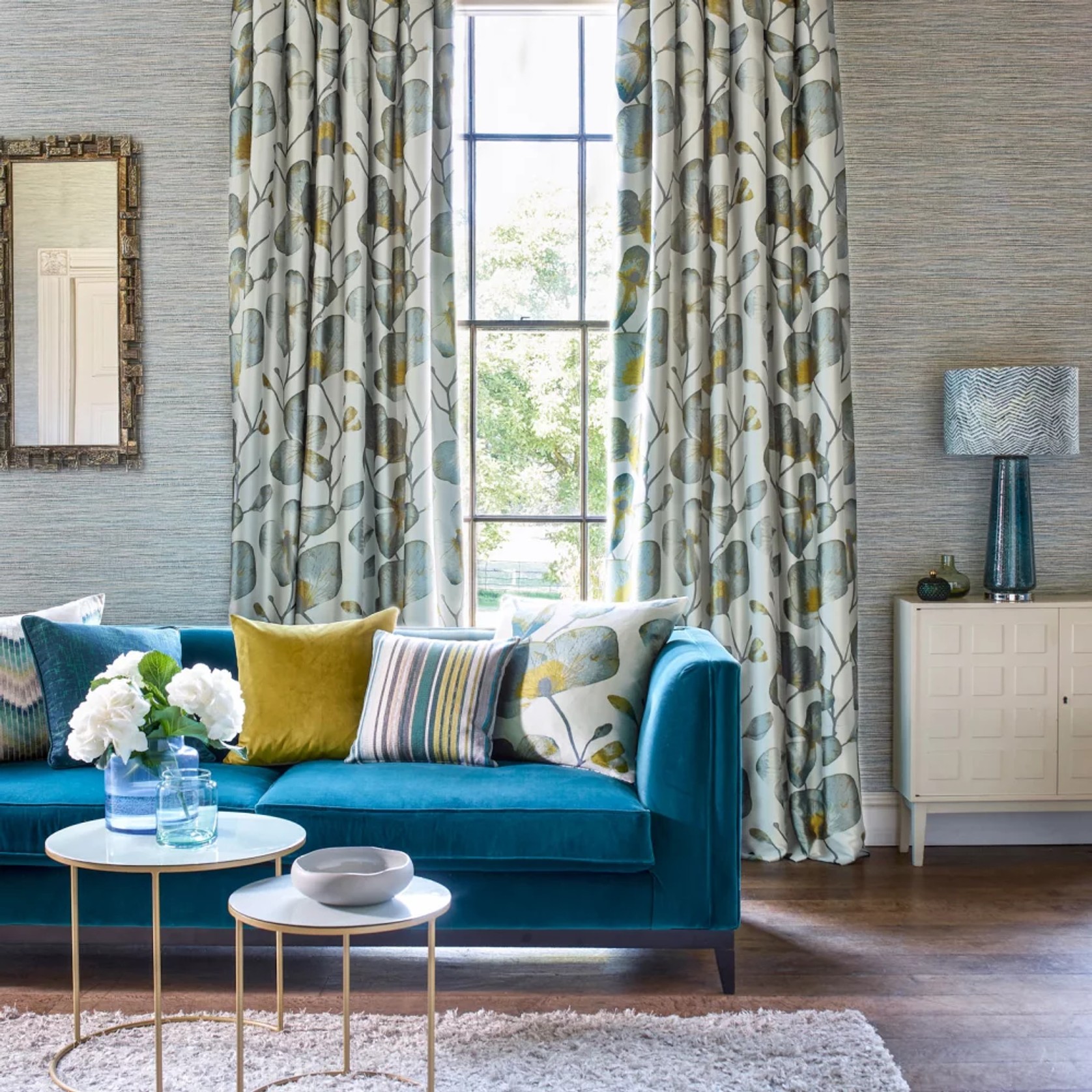 Harlequin from Lahood | Curtain Fabric gallery detail image