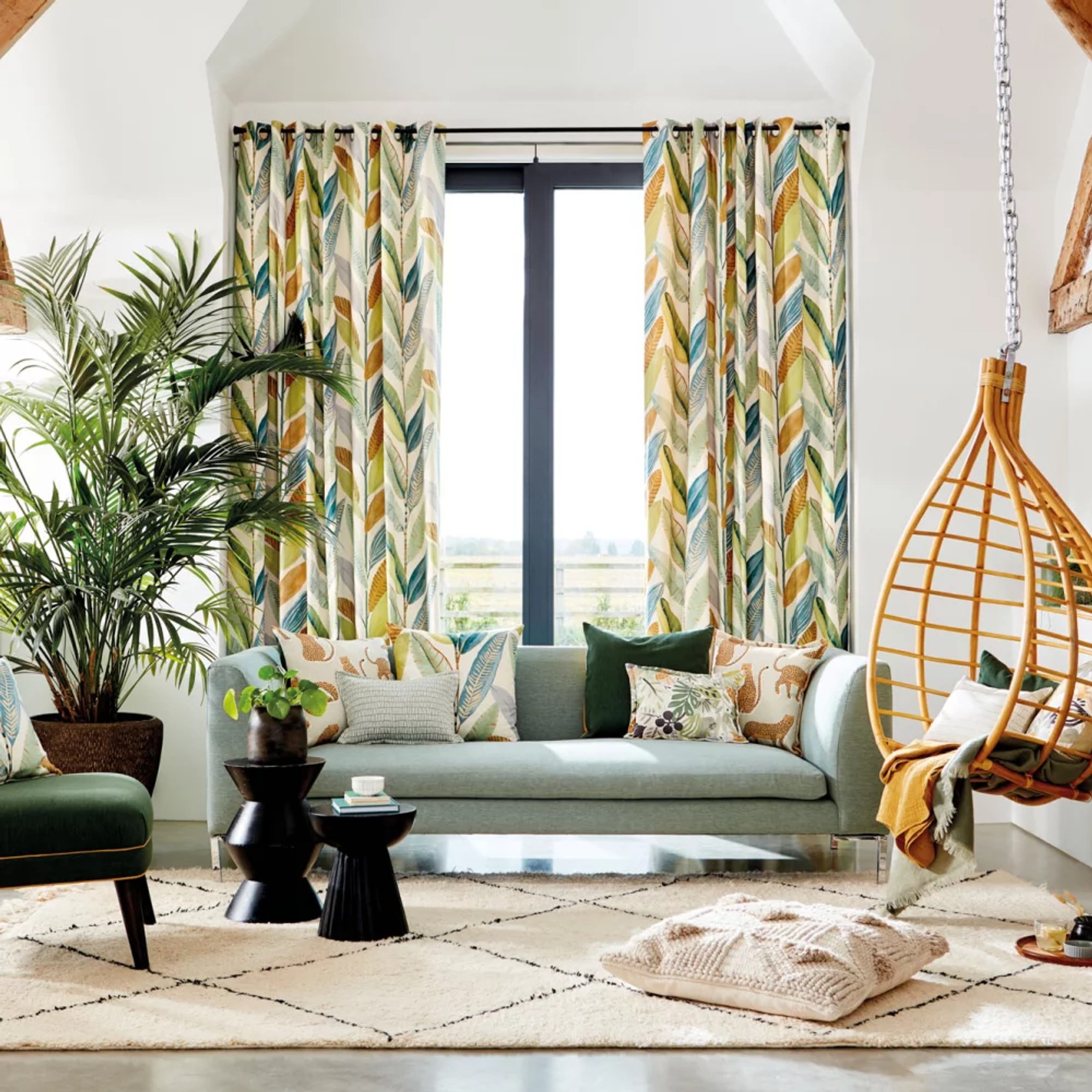 Scion from Lahood | Curtain Fabric gallery detail image