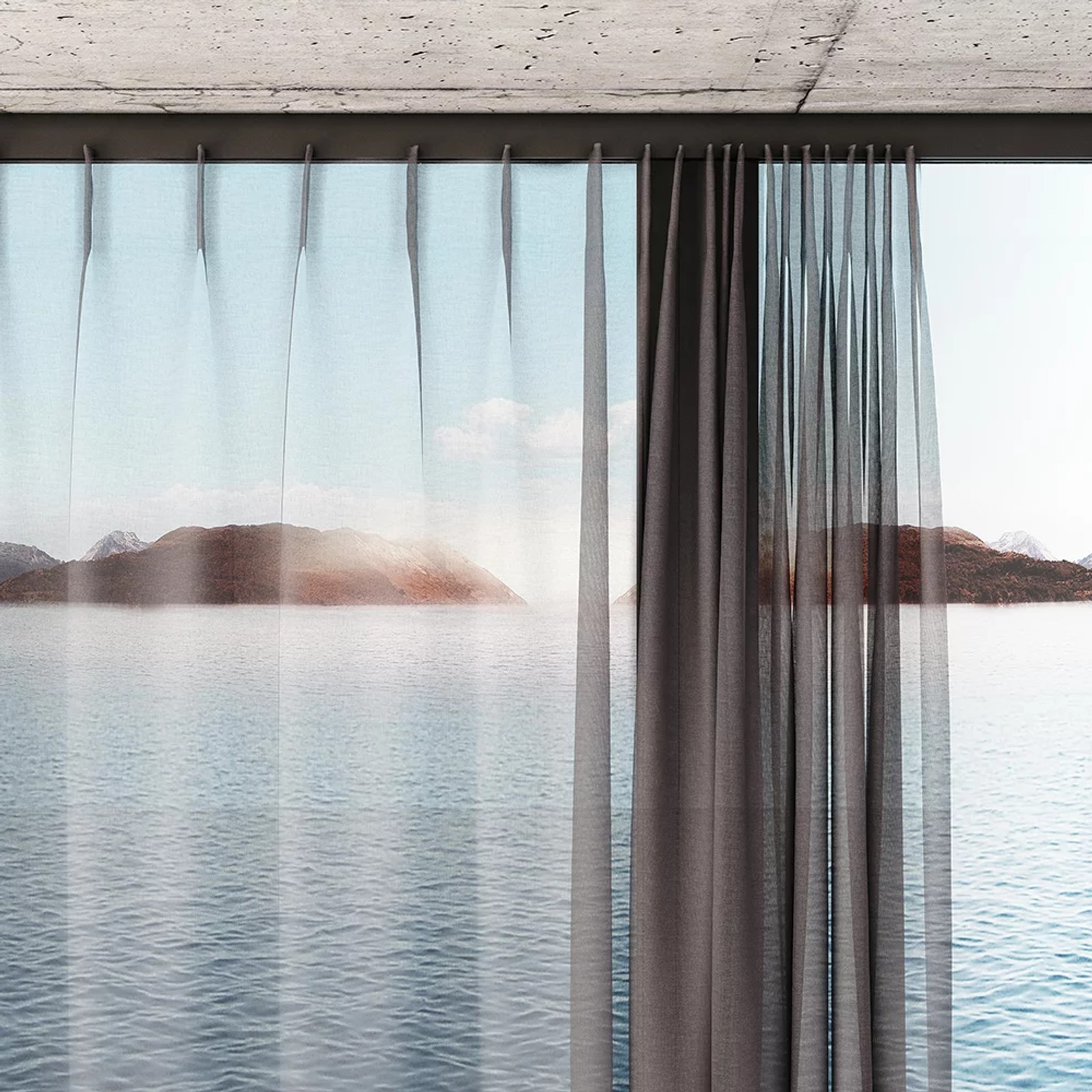 Eco Collection, Zepel from Lahood | Curtain Fabric gallery detail image