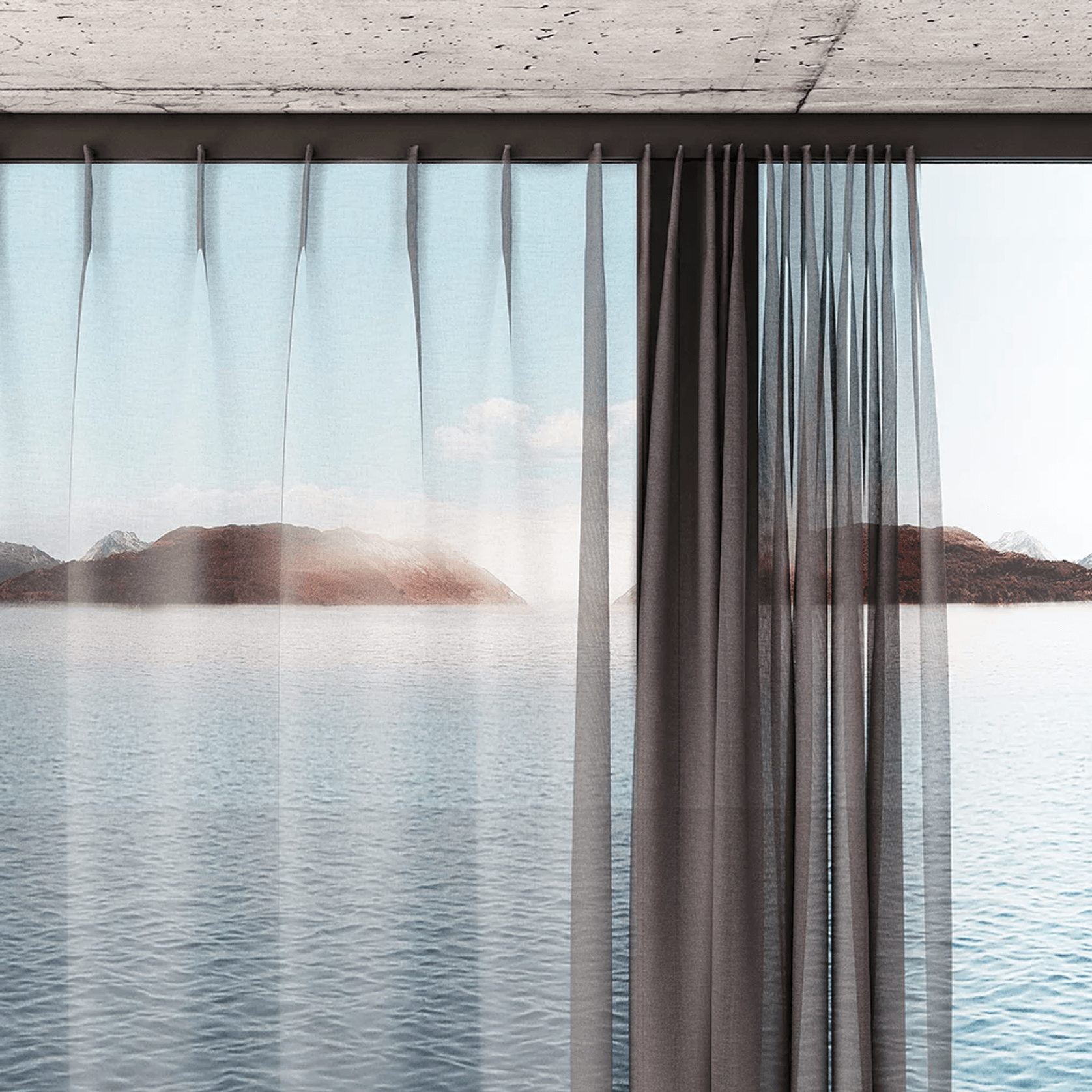 Eco Collection, Zepel from Lahood | Curtain Fabric gallery detail image