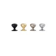 KT&CO Kitchen knobs Devonport Matt black / brushed brass /Brushed nickel /Chrom gallery detail image