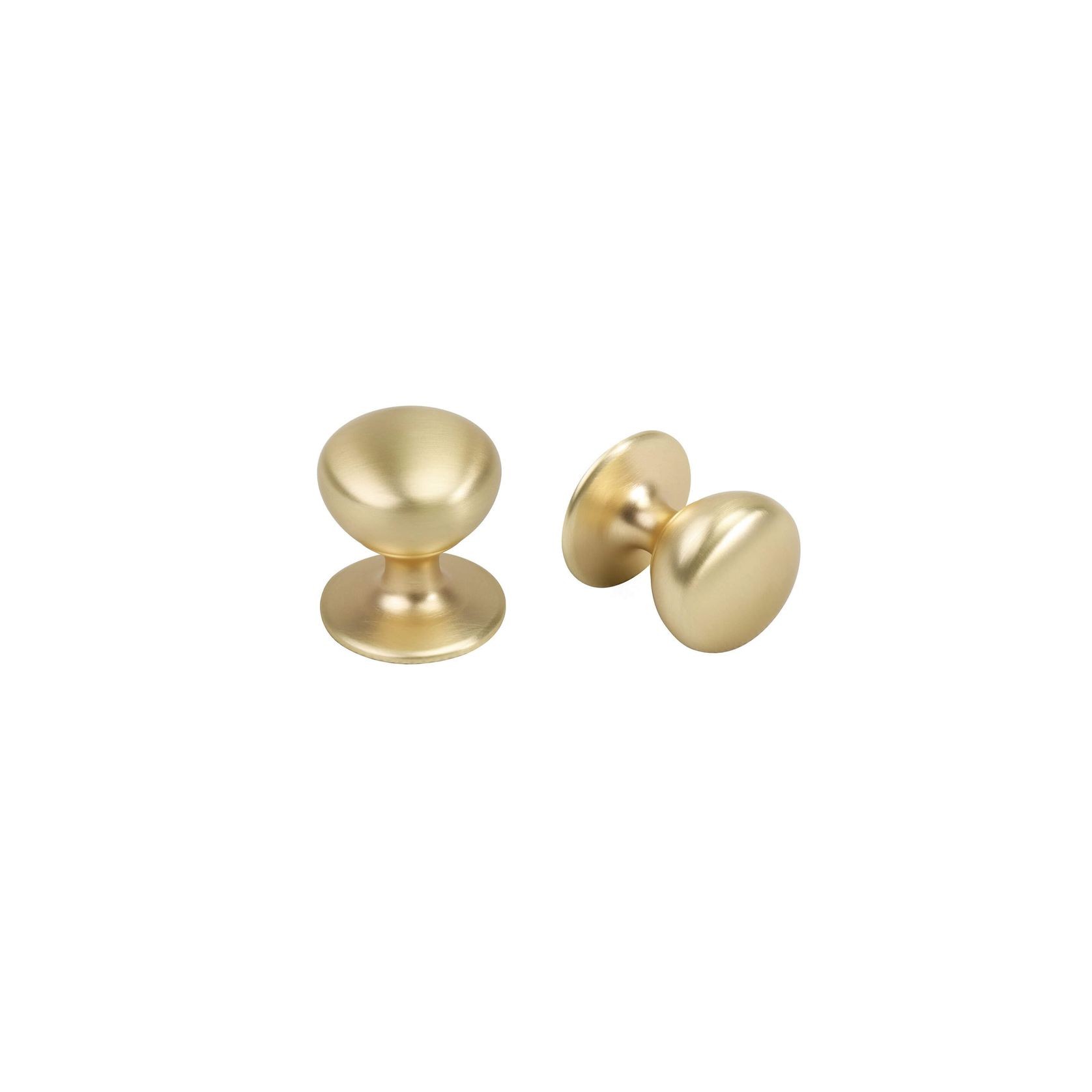 KT&CO Kitchen knobs Devonport Matt black / brushed brass /Brushed nickel /Chrom gallery detail image