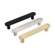 Kitchen cupboard handles Balmoral Matt black /Brushed brass/Brushed nickel gallery detail image