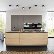 Kitchen finger lip pull handle Sydney Black / Brass / Nickel / White gallery detail image