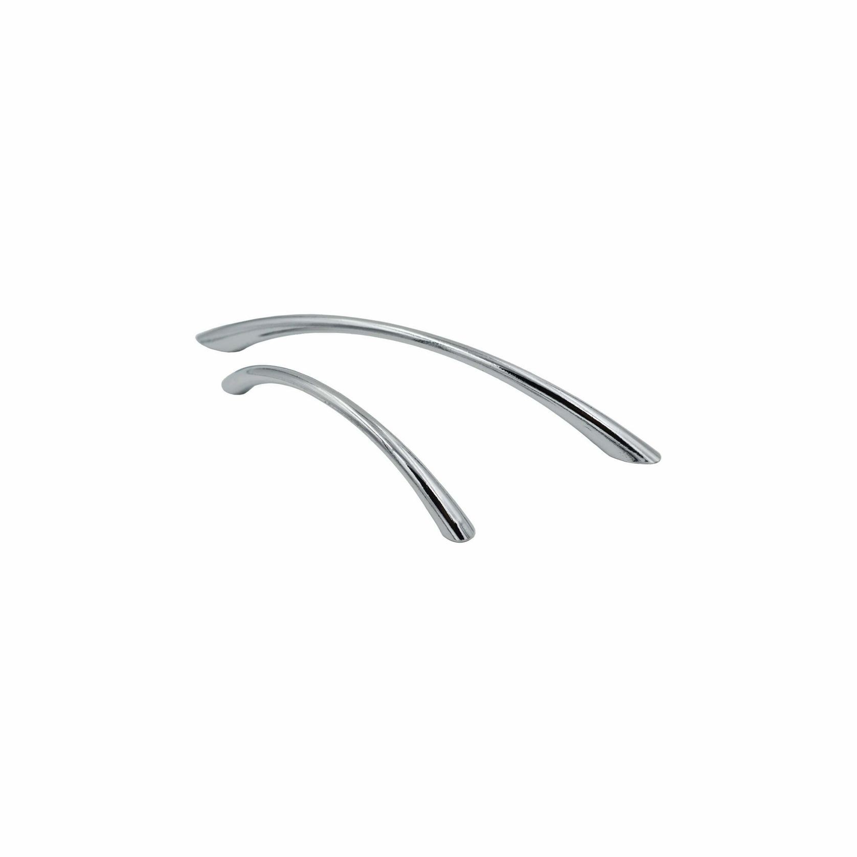 Kitchen cabinet bow handles Matt black /bushed nickel / chrome gallery detail image