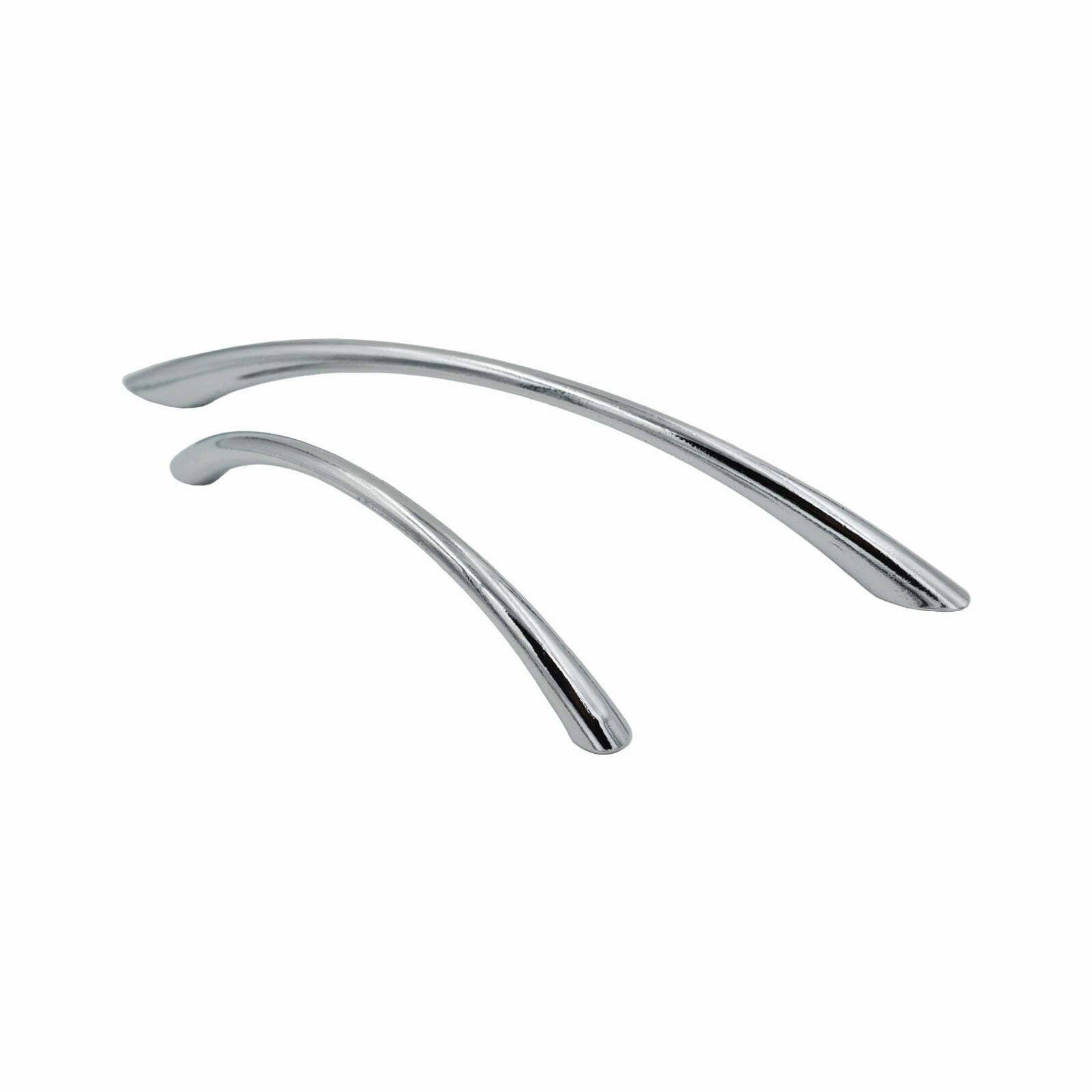 Kitchen cabinet bow handles Matt black /bushed nickel / chrome gallery detail image