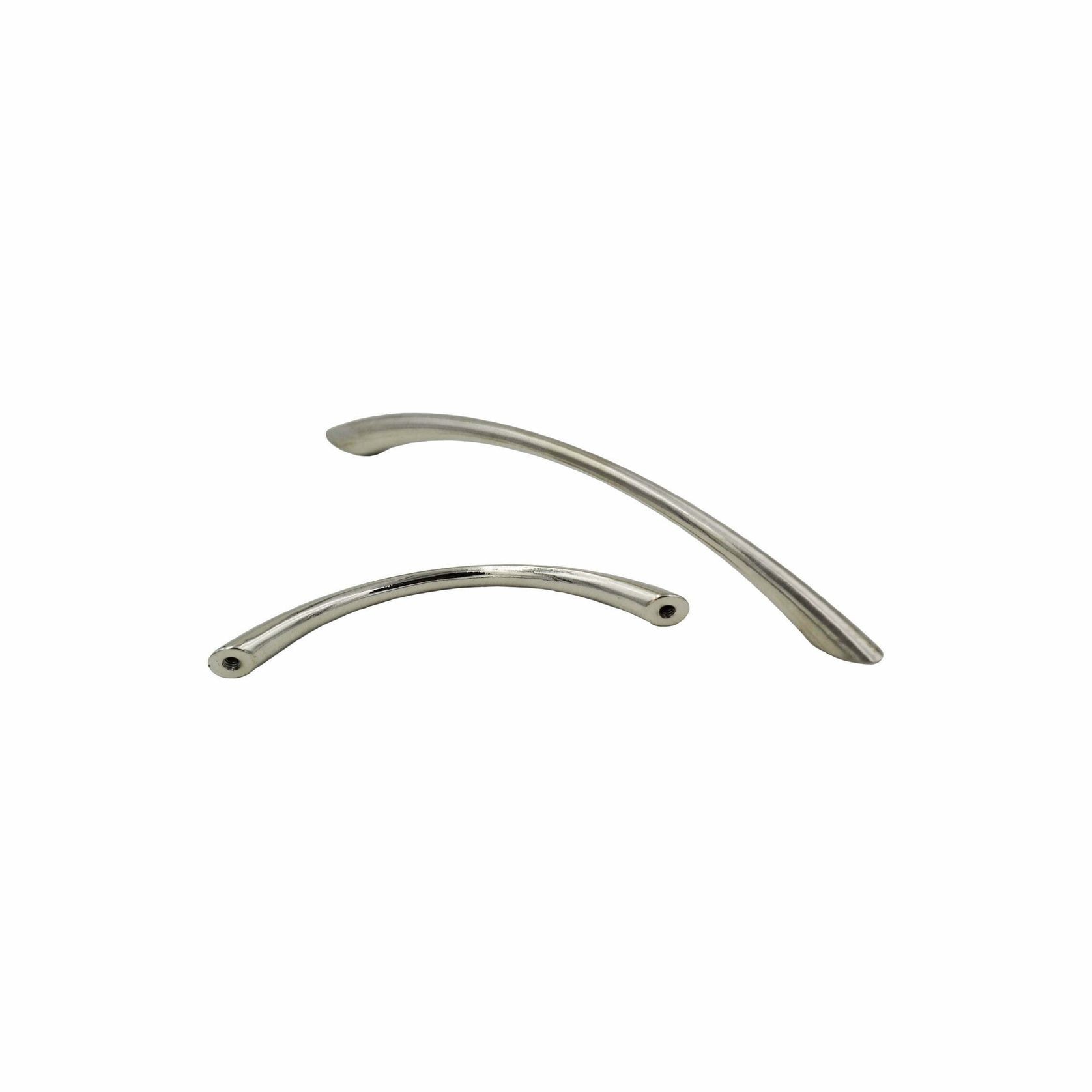 Kitchen cabinet bow handles Matt black /bushed nickel / chrome gallery detail image