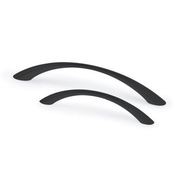 Kitchen cabinet bow handles Matt black /bushed nickel / chrome gallery detail image