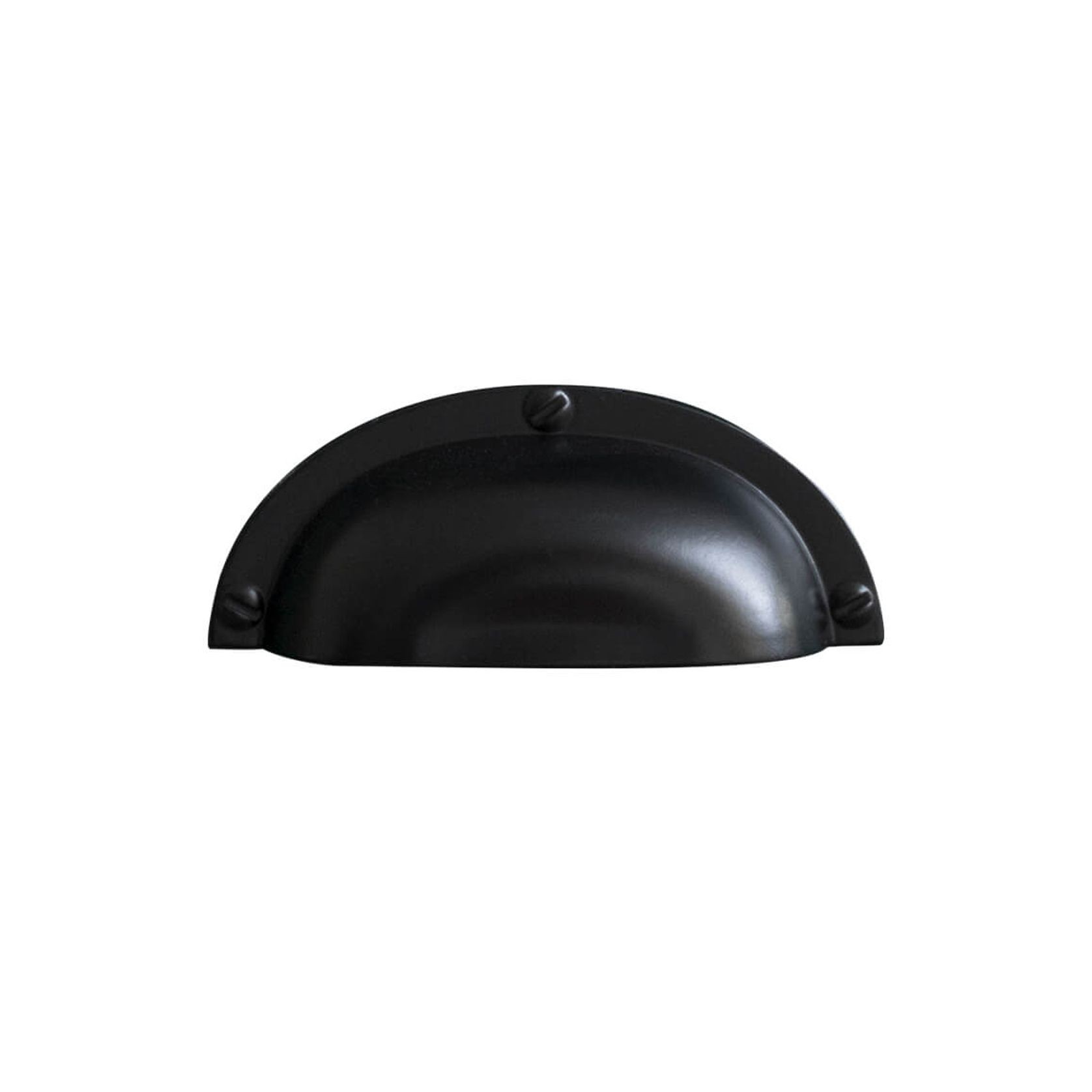 kitchen Cup Pull Handle Hampton style Gisborne matte black/ chrome / brushed nickel 64mm gallery detail image