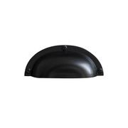 kitchen Cup Pull Handle Hampton style Gisborne matte black/ chrome / brushed nickel 64mm gallery detail image