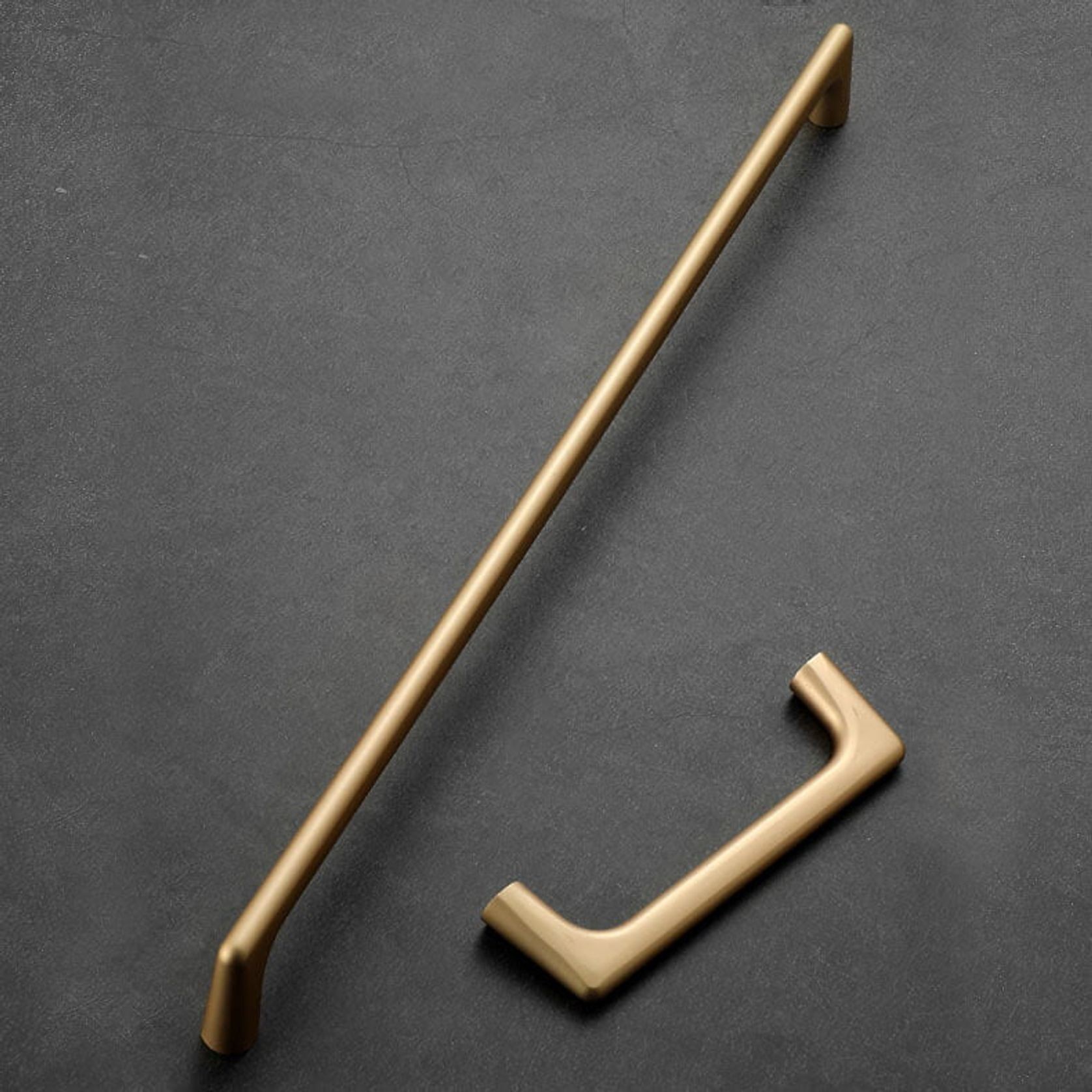 Kitchen handles Surfers Paradise Matt black /Brushed brass/Brushed nickel gallery detail image