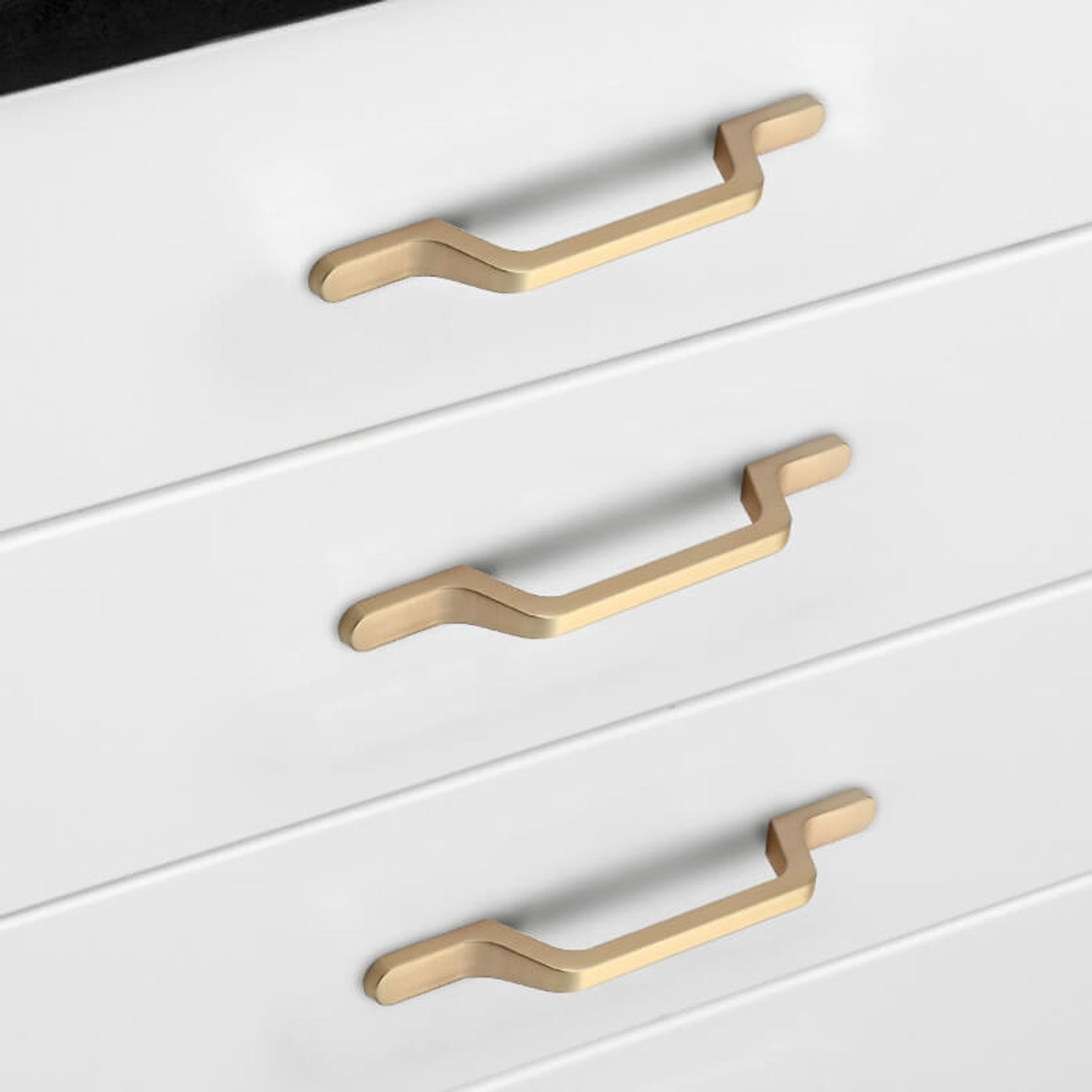 Kitchen cabinet handles gold coast Matt black /Brushed brass/Brushed nickel gallery detail image