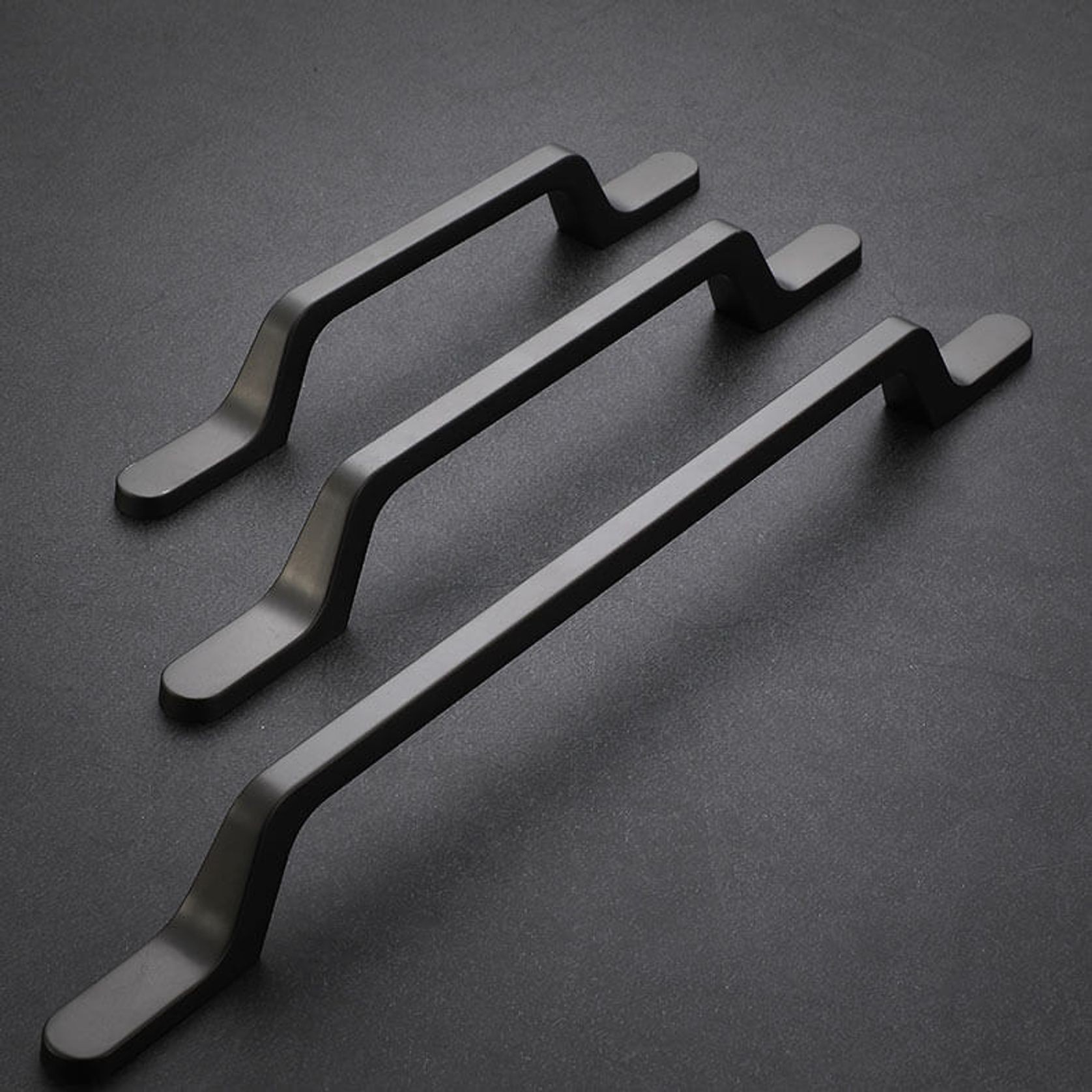 Kitchen cabinet handles gold coast Matt black /Brushed brass/Brushed nickel gallery detail image