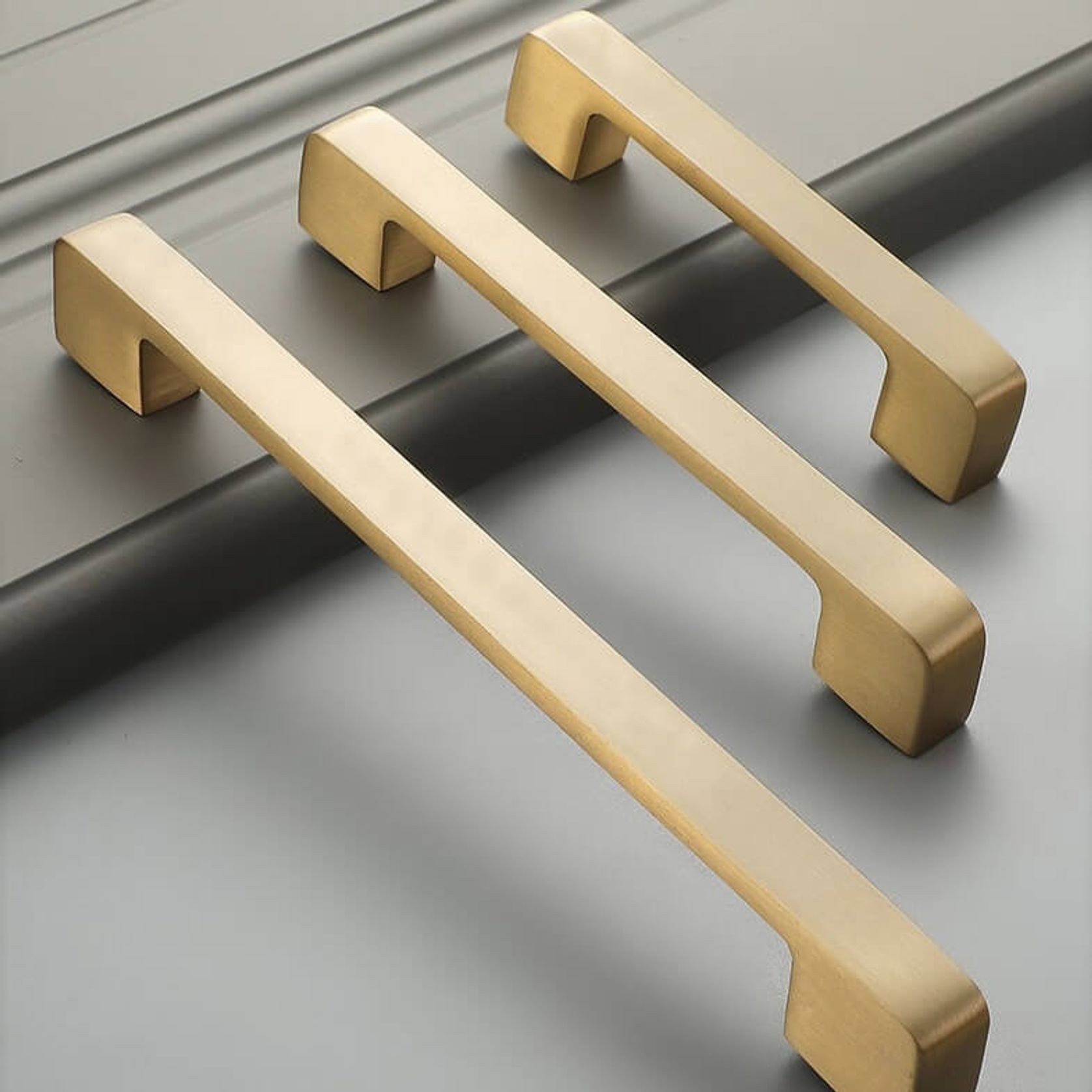 Kitchen handles melbourne Matt black /Brushed brass/Brushed nickel/Chrome gallery detail image
