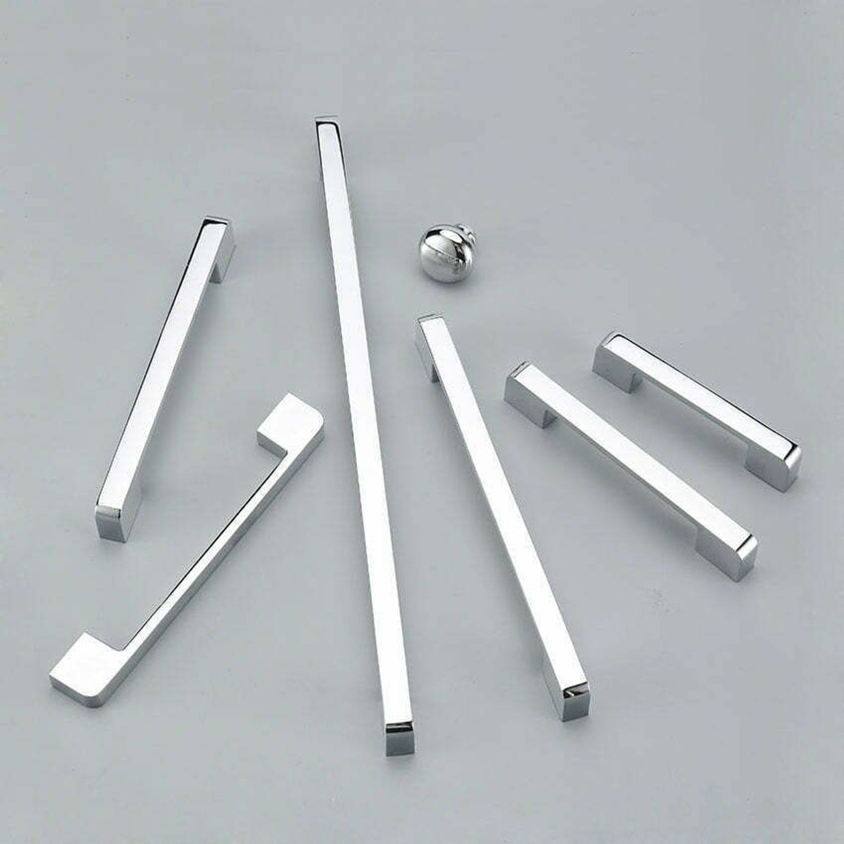 Kitchen handles melbourne Matt black /Brushed brass/Brushed nickel/Chrome gallery detail image