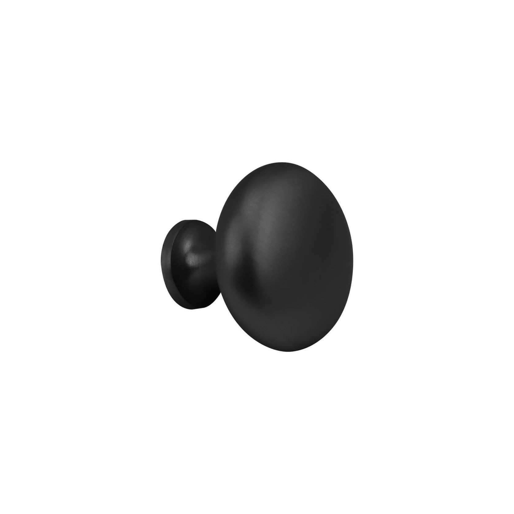 Kitchen drawer knobs mushroom matt black / brushed nickel / brass gallery detail image