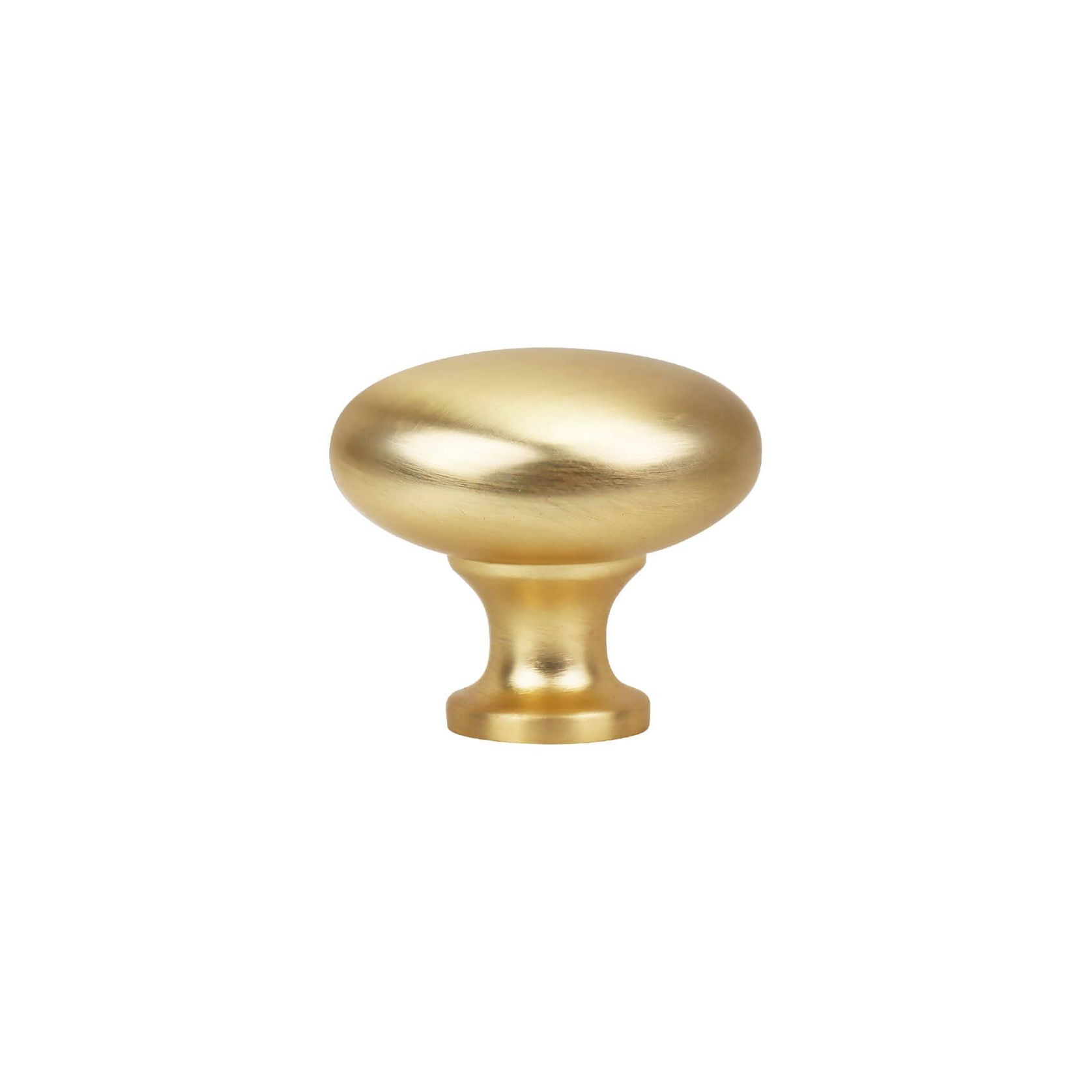 Kitchen drawer knobs mushroom matt black / brushed nickel / brass gallery detail image