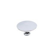 Kitchen cabinet knobs large chrome 60mm gallery detail image