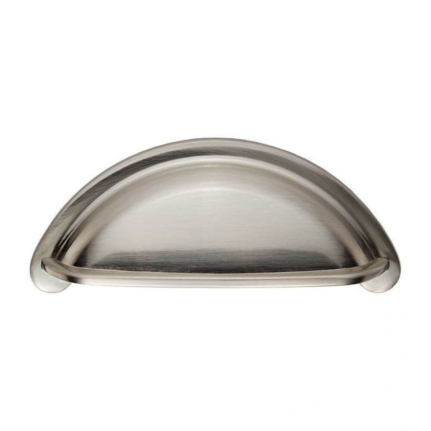 KT&CO kitchen Cup Pull Handle Portland Hampton style matte black/ brass / brushed nickel /chrome 76mm gallery detail image