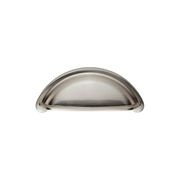 KT&CO kitchen Cup Pull Handle Portland Hampton style matte black/ brass / brushed nickel /chrome 76mm gallery detail image