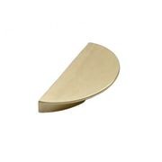 KT&CO Kitchen drawer handles luna pull half moon Bells Beach Matt black / brushed brass /Brushed nickel /chrome /white gallery detail image