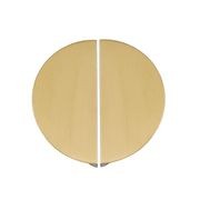 KT&CO Kitchen drawer handles luna pull half moon Bells Beach Matt black / brushed brass /Brushed nickel /chrome /white gallery detail image